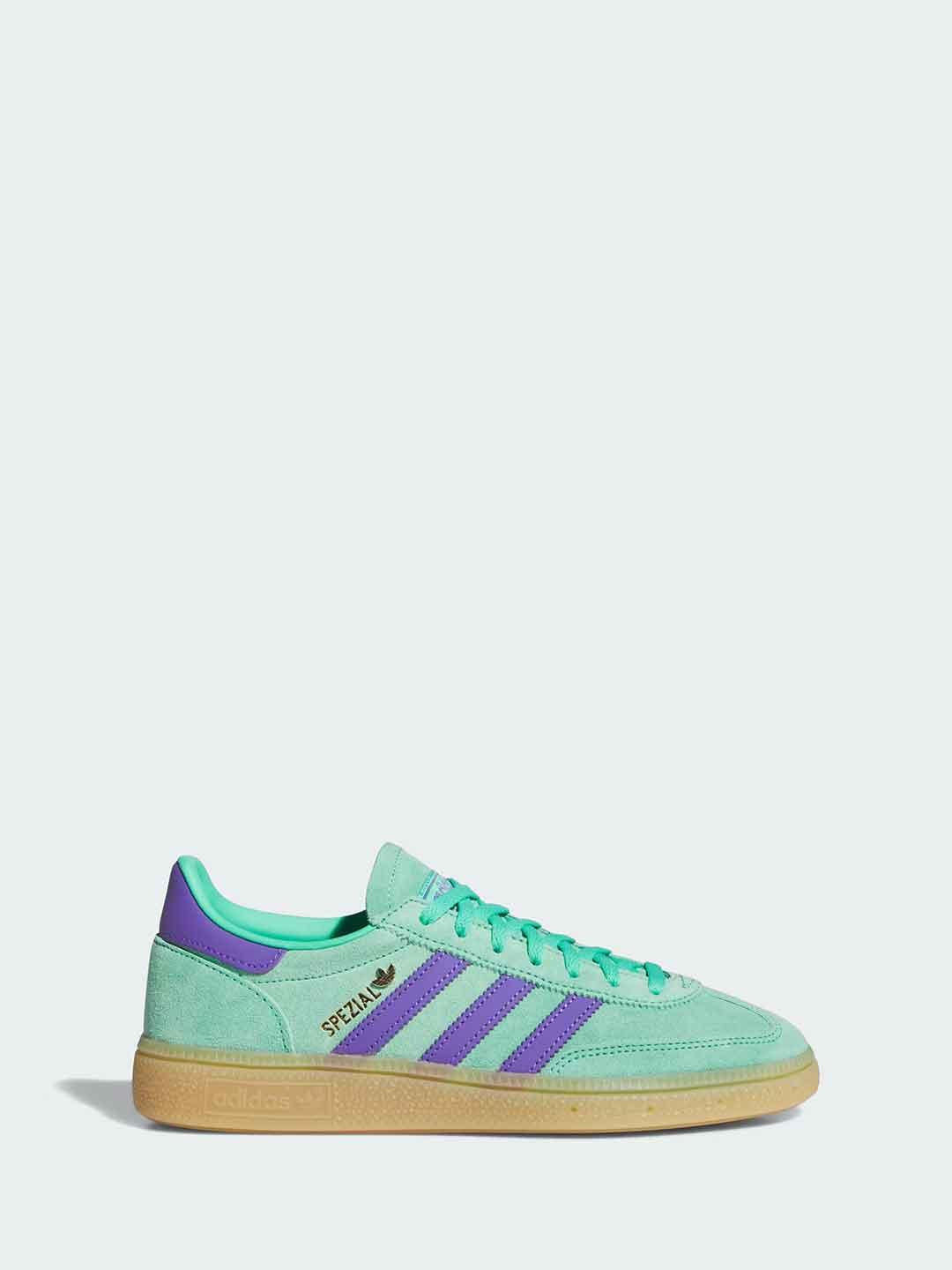 Adidas Handball Spezial W sneakers verde e viola IH9212 VERDE ADIDAS 