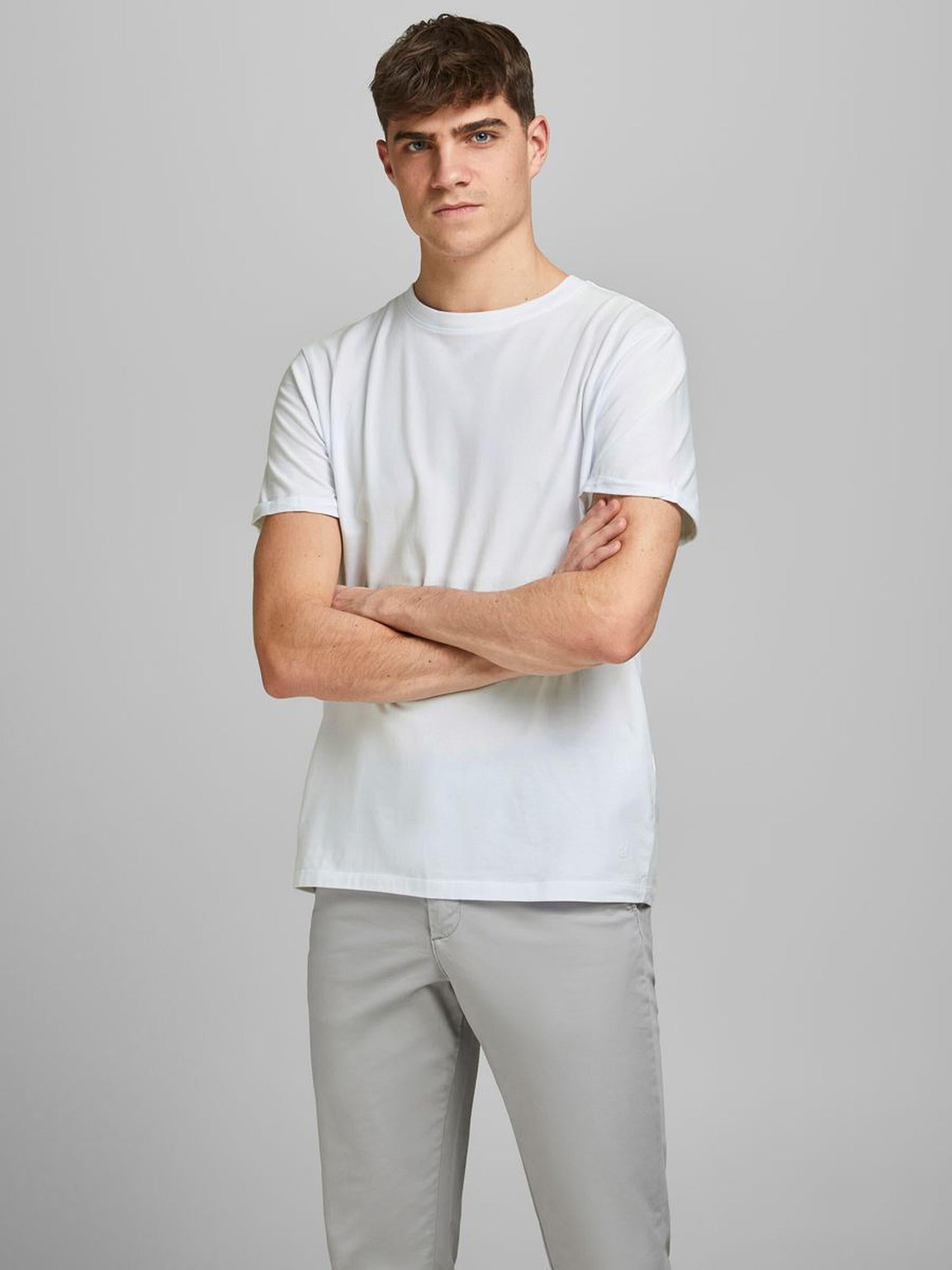 T-shirt 12183777 BIANCO JACK & JONES 
