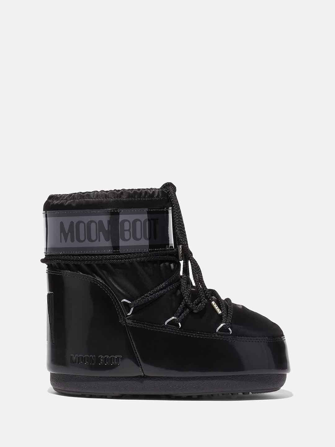 Moon Boot Icon Low Glance stivale nero 1409350 NERO MOON BOOT 