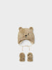 Name It kids beige set guanti e cappello