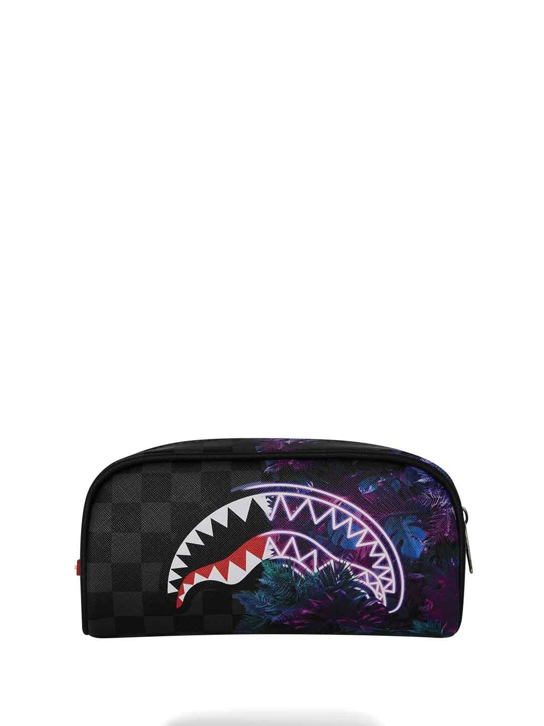 Sprayground Treehouse Party astuccio nero con piante 910B7960NSZ NERO SPRAYGROUND 