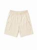 Present Day bermuda beige tasche con zip