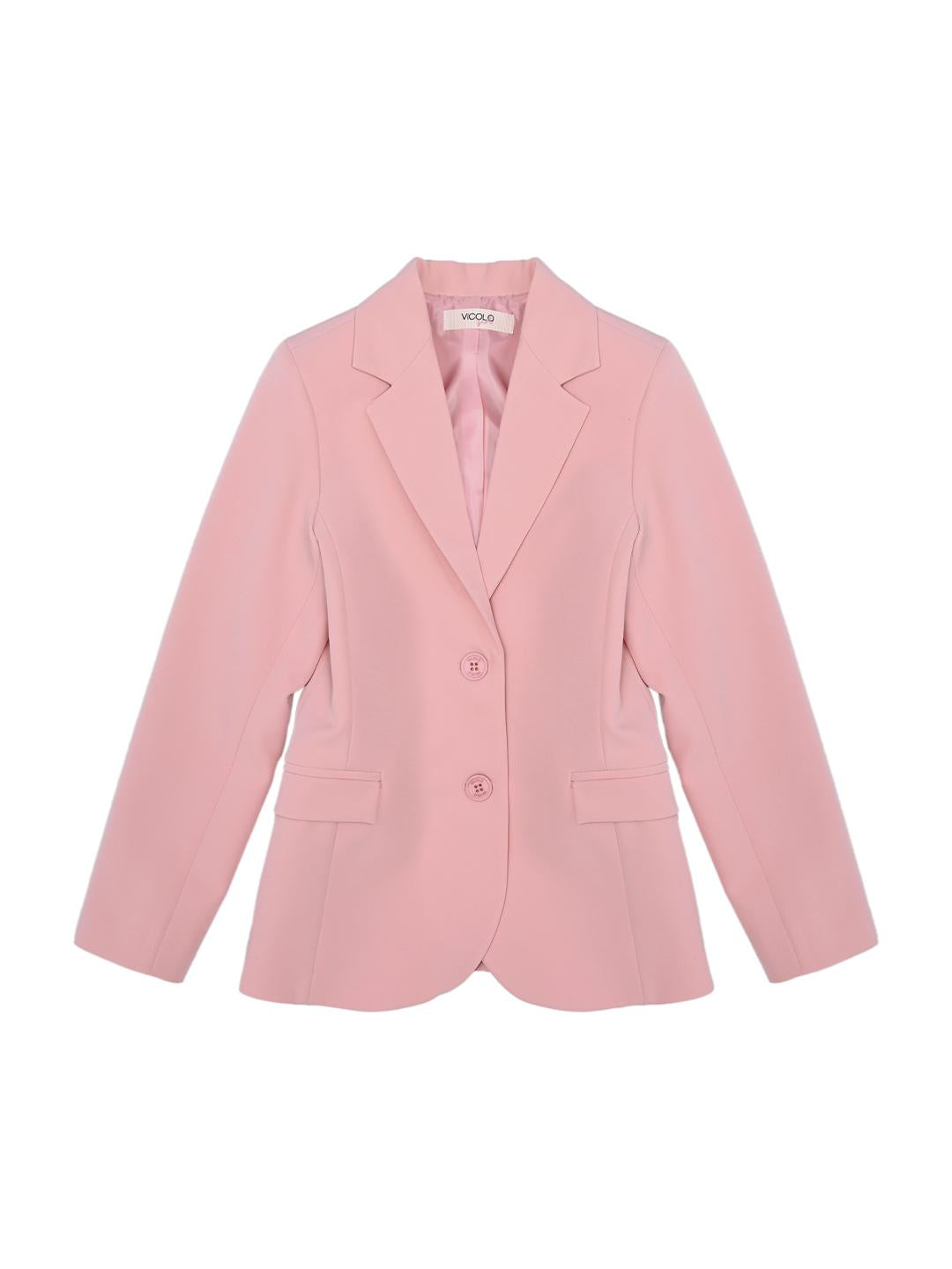 Vicolo giacca kids rosa basic 3145J00052 ROSA VICOLO 