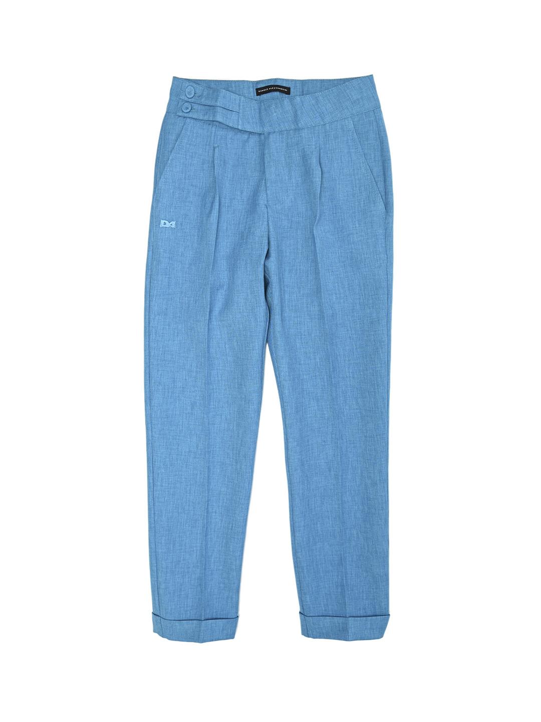 Daniele Alessandrini pantaloni kids azzurro 1235P00149 BLU DANIELE ALESSANDRINI 