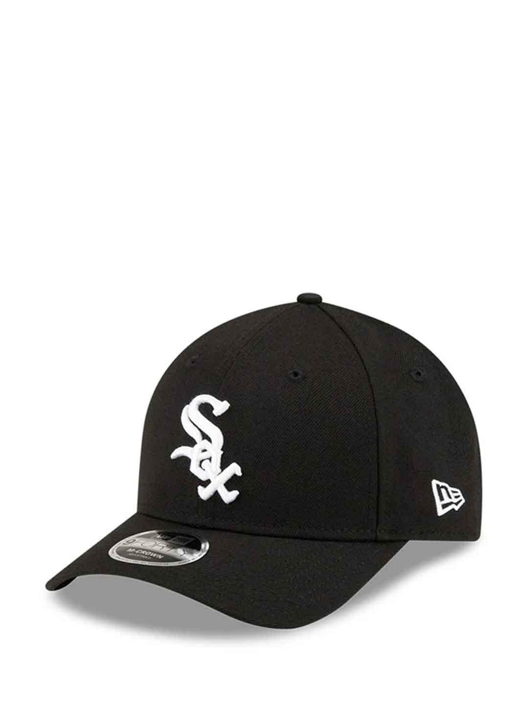 New Era 9Forty Sox cappello nero con logo bianco 60646779 NERO NEW ERA 