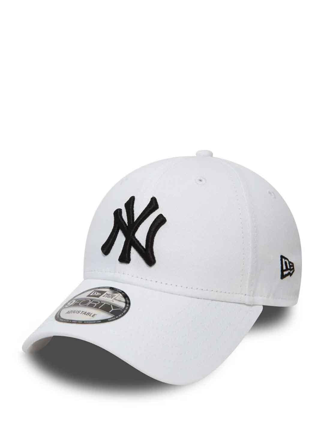 New Era 9Forty cappello bianco con logo nero 10745455 BIANCO NEW ERA 