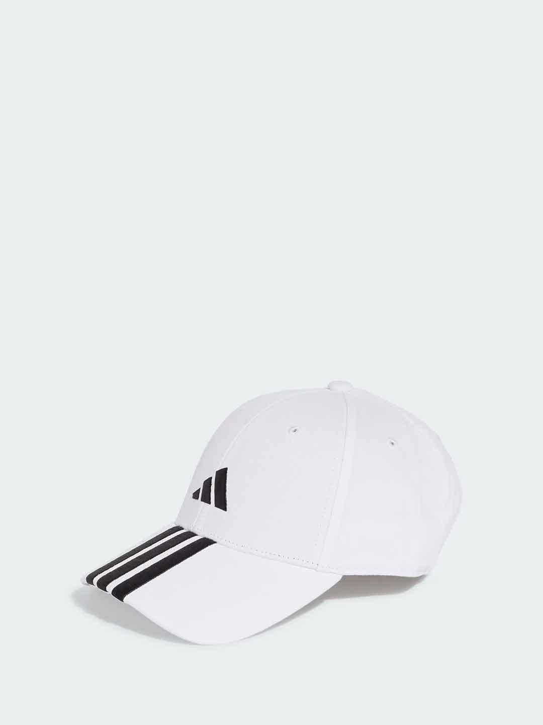 Adidas cappello bianco con logo nero JE5652 BIANCO ADIDAS 
