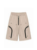 Present Day bermuda panna con zip