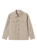 Name It camicia kids beige con taschini sul petto