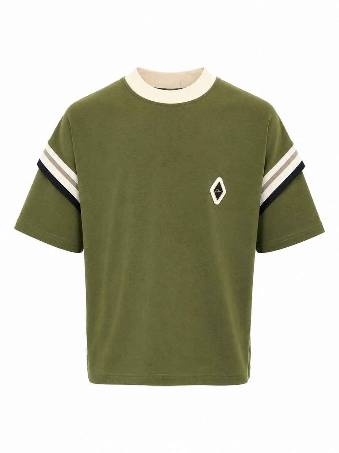 Yes London t-shirt kids verde 2-16 anni JR2201 VERDE YES LONDON 