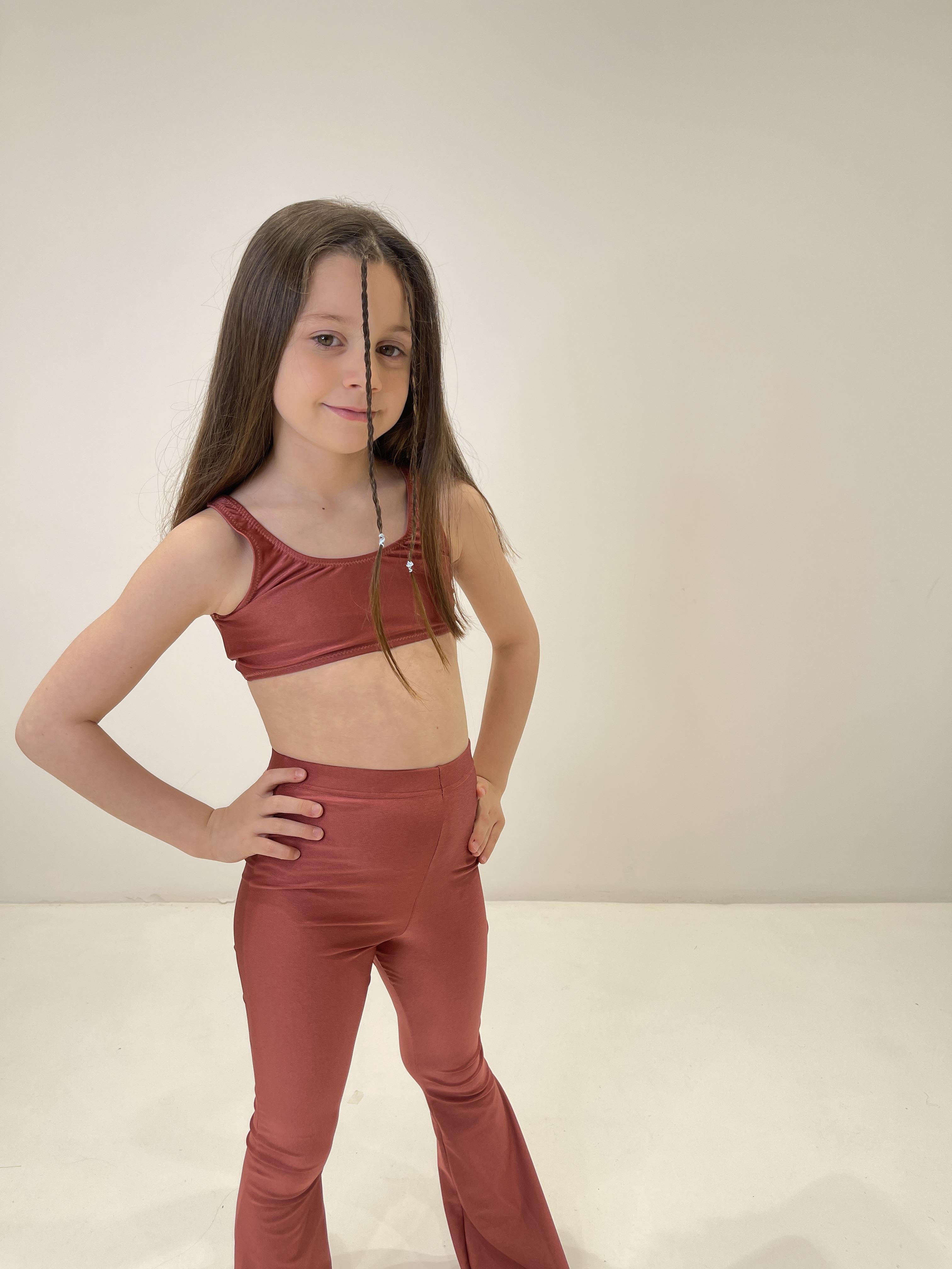 Island Coco top kids bronzo AB-ICJ04 BRONZO ISLAND COCO 