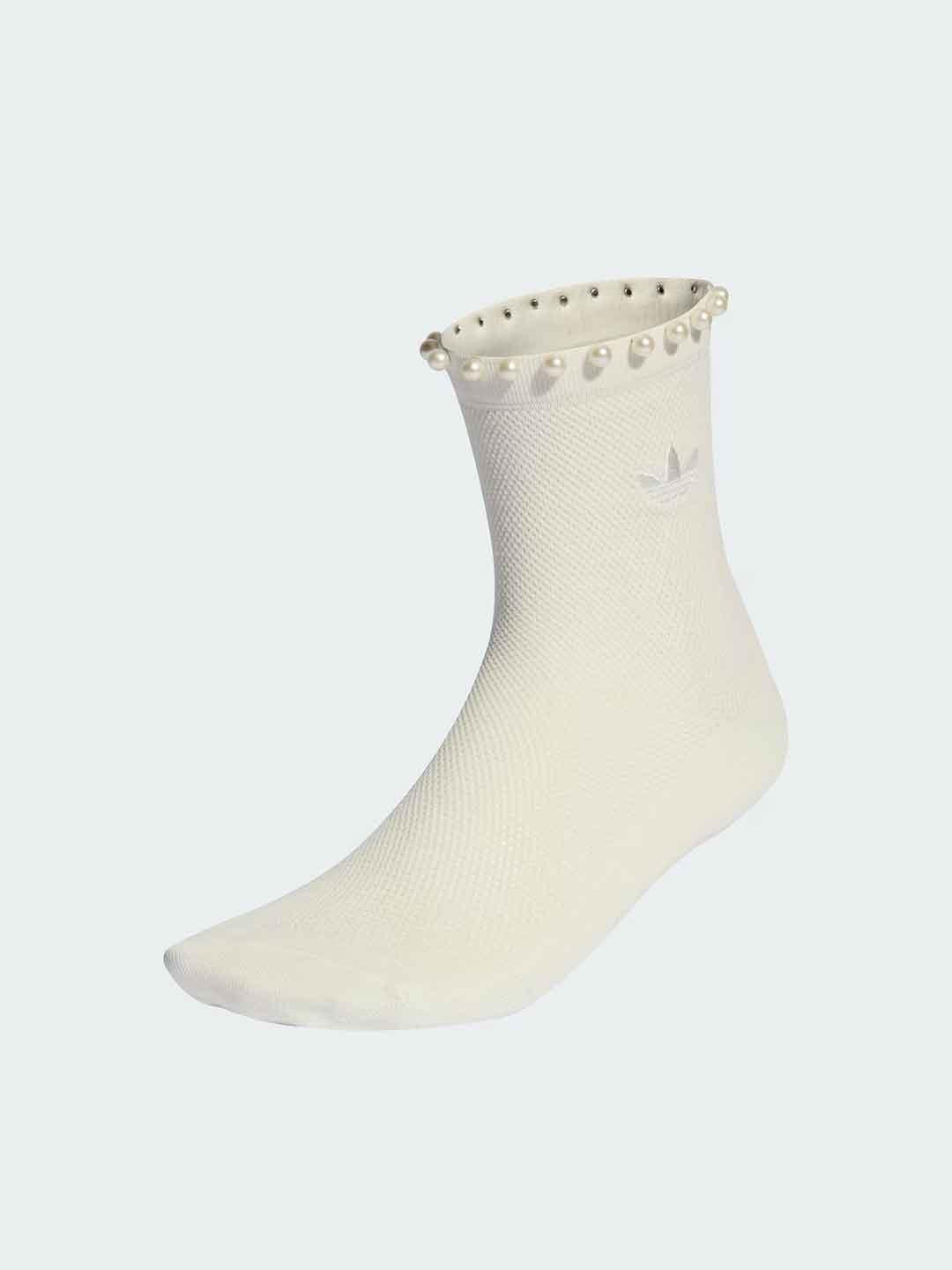 Adidas calzini bianco con perline KD8378 BIANCO ADIDAS 