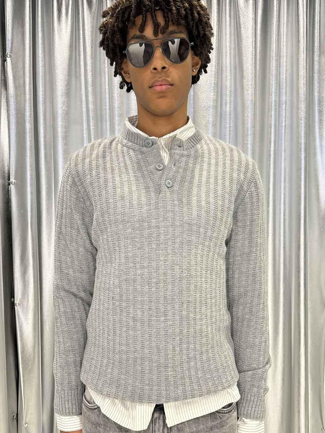 All or Nothing Vienna maglione grigio VIENNA GRIGIO ALL OR NOTHING 