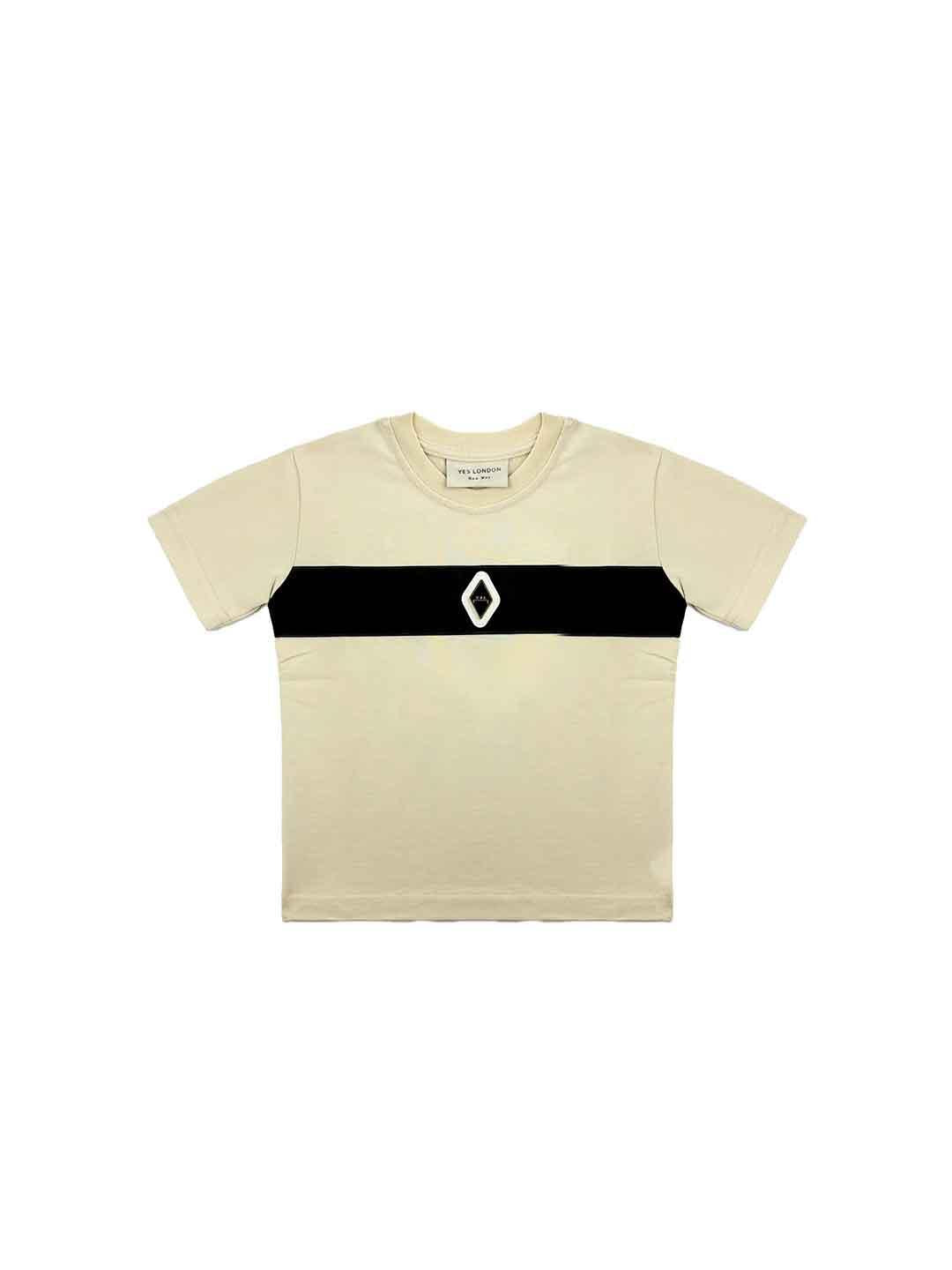 Yes London t-shirt kids panna 2151-M PANNA YES LONDON 