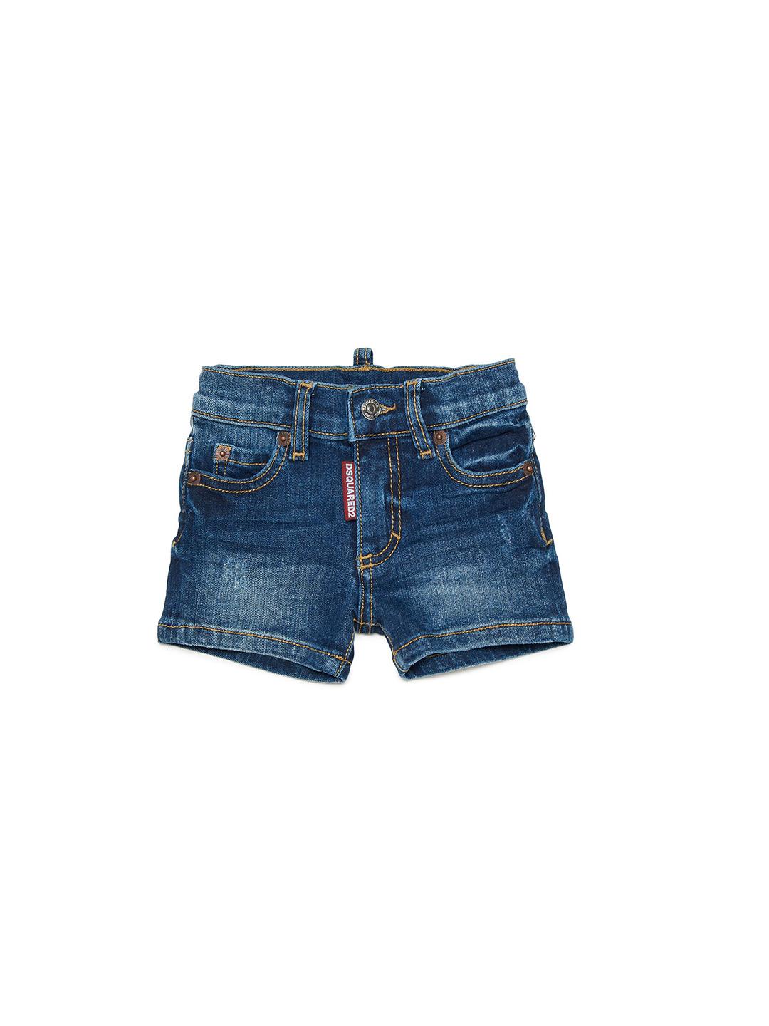 Dsquared2 pantaloncino jeans neonati DQ00WG D0A1K JEANS DSQUARED 2 