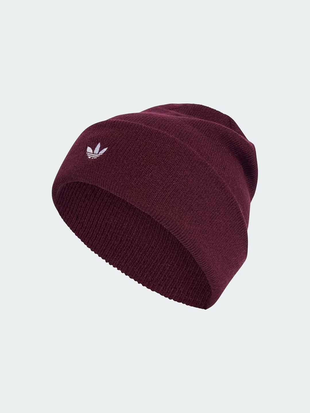 Adidas Adicolor cappello bordeaux in lana JZ4981 BORDEAUX ADIDAS 