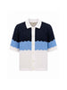 All Or Nothing Degrade polo blu