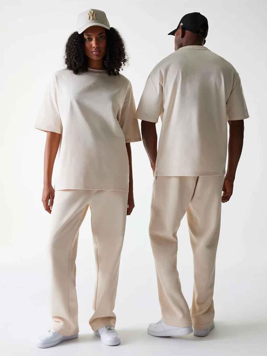 New Era pantalone panna 60684525 PANNA NEW ERA 