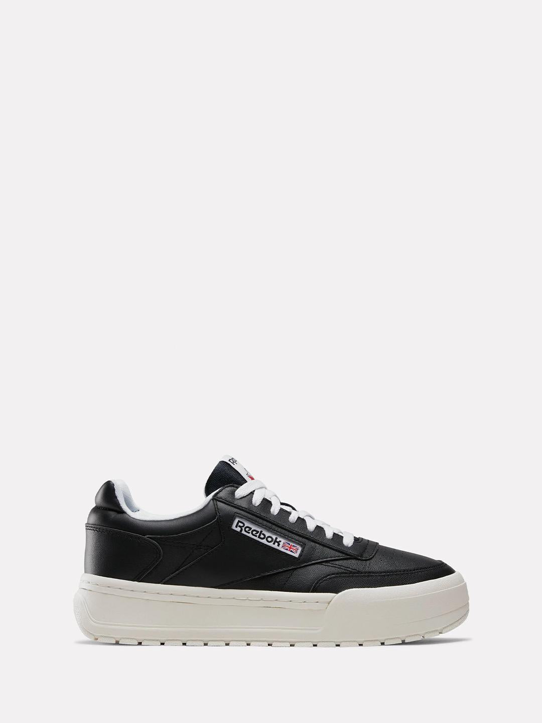 Reebok Club C Megacourt sneakers nero platform 100201239 NERO REEBOK 