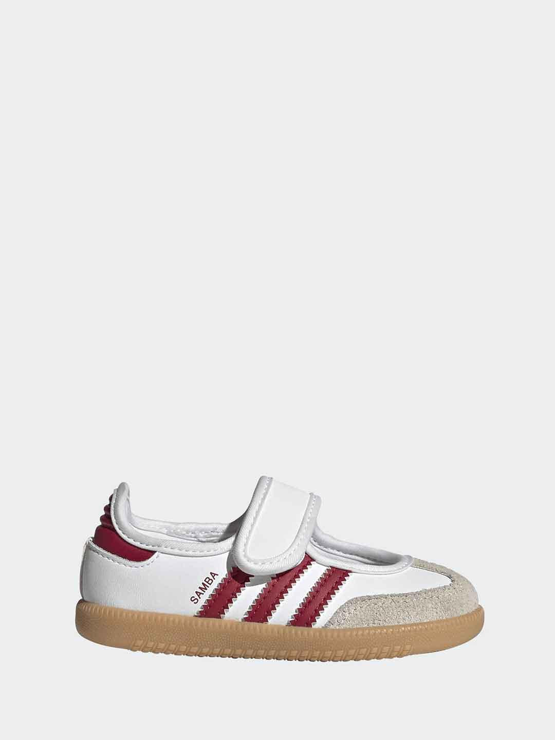 Adidas Samba Jane sneakers kids bianco ballerine 19-27 KJ2659 BIANCO ADIDAS 