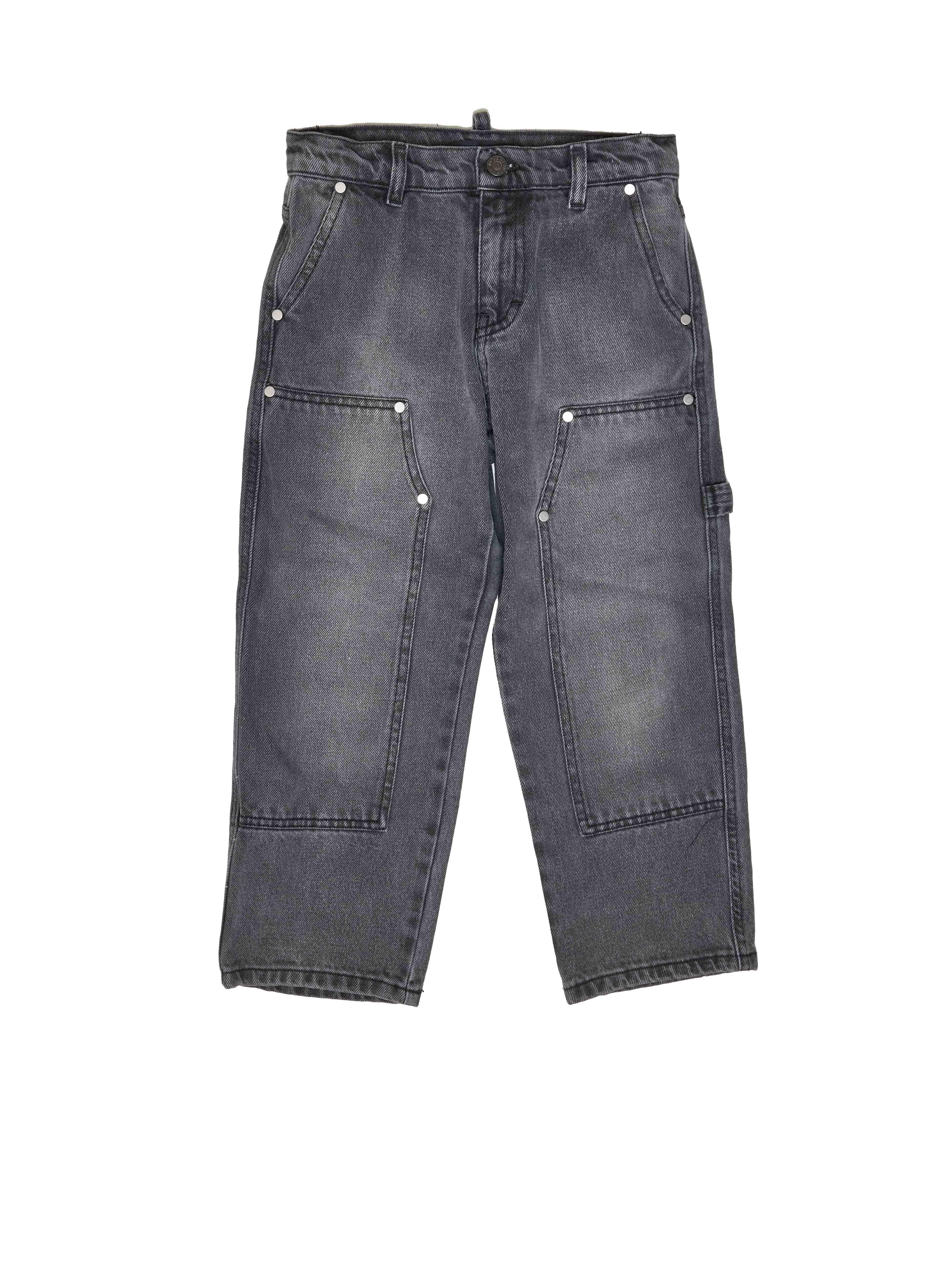 I'M Brian jeans kids grigio CARP J L23-24 GRIGIO I'M BRIAN 