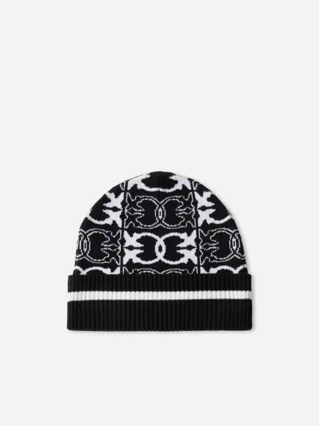 Pinko cappello nero con logo 105991 A2YO NERO PINKO 
