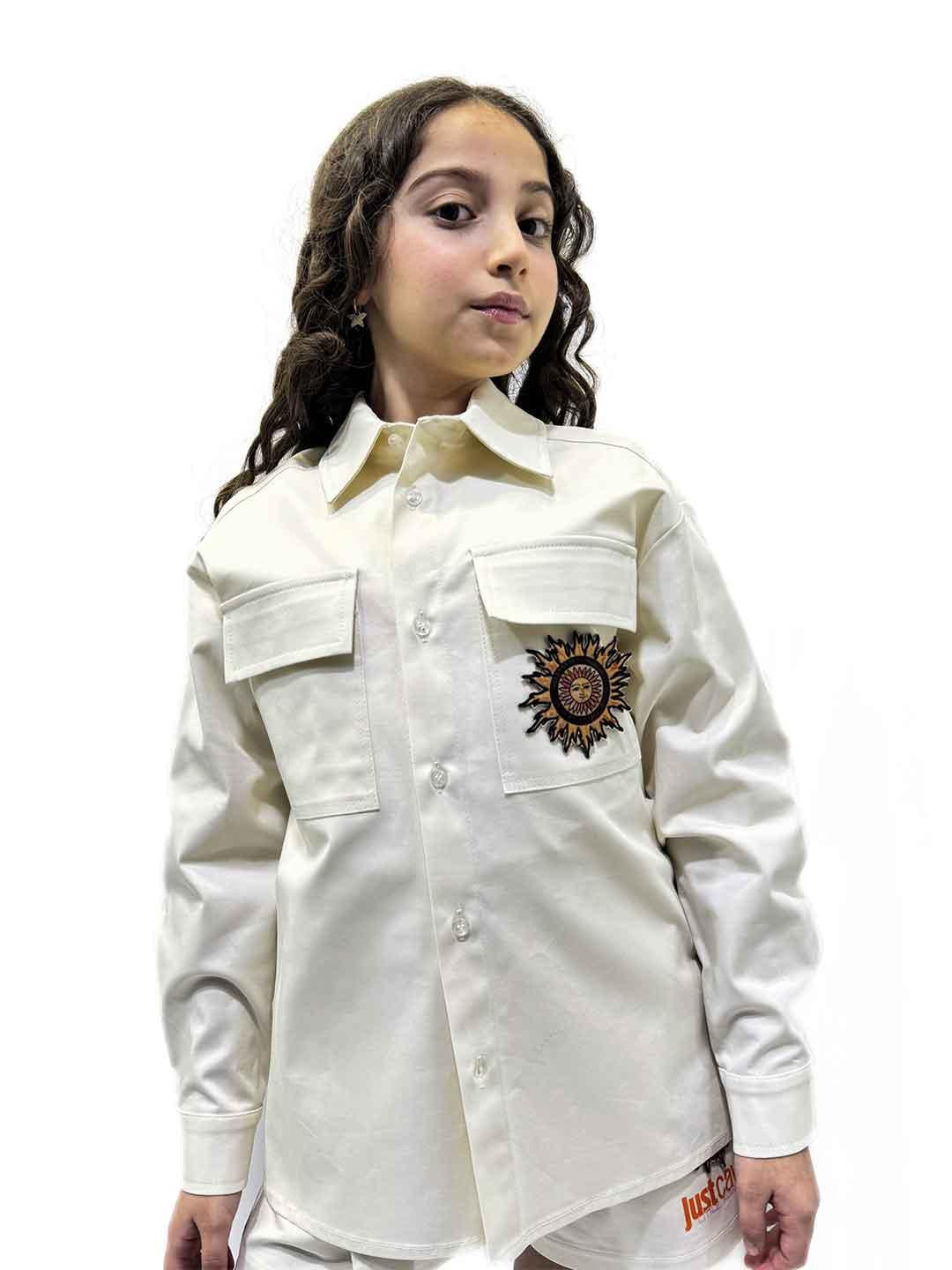 Just Cavalli camicia kids panna 26234 PANNA JUST CAVALLI 