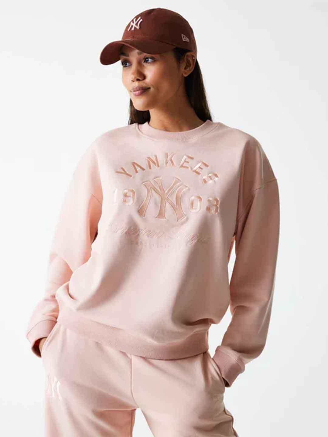 New Era felpa rosa LA over 60684435 ROSA NEW ERA 
