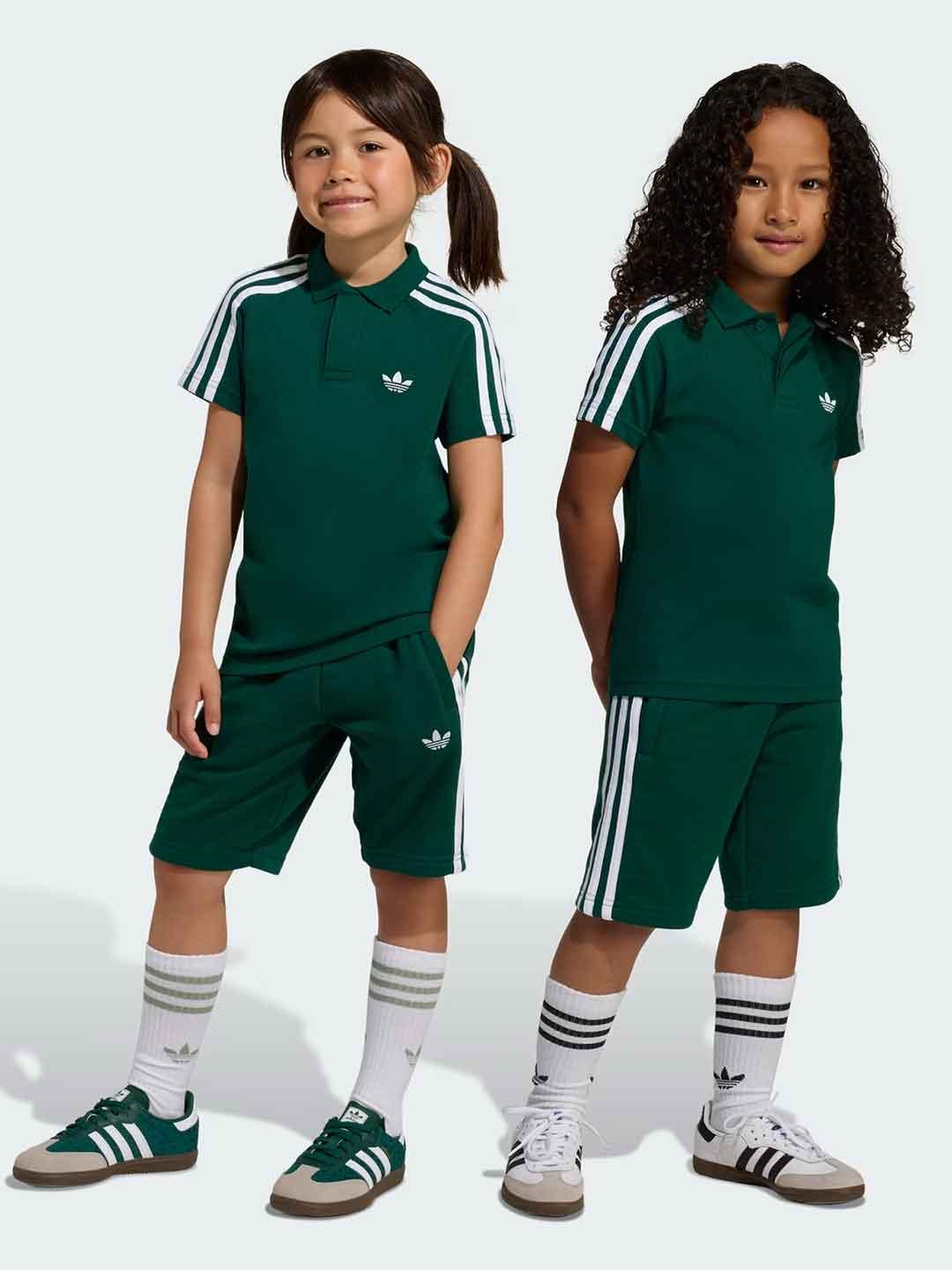 Adidas coordinato kids verde KD5781 VERDE ADIDAS 