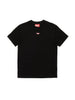 Diesel Tdiegord t-shirt nero con logo mini