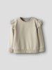 Name It felpa kids beige con volant