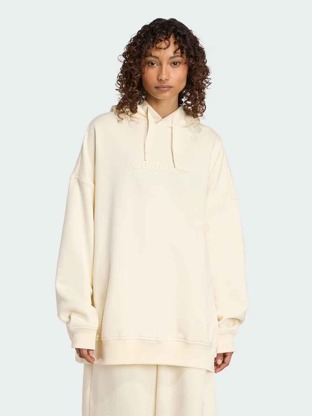 Adidas felpa panna oversize JX5495 PANNA ADIDAS 