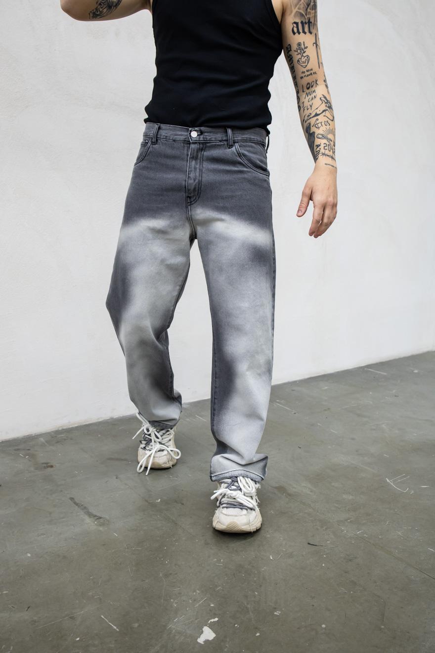 Present Day jeans grigio baggy PDP030 GRIGIO PRESENT DAY 