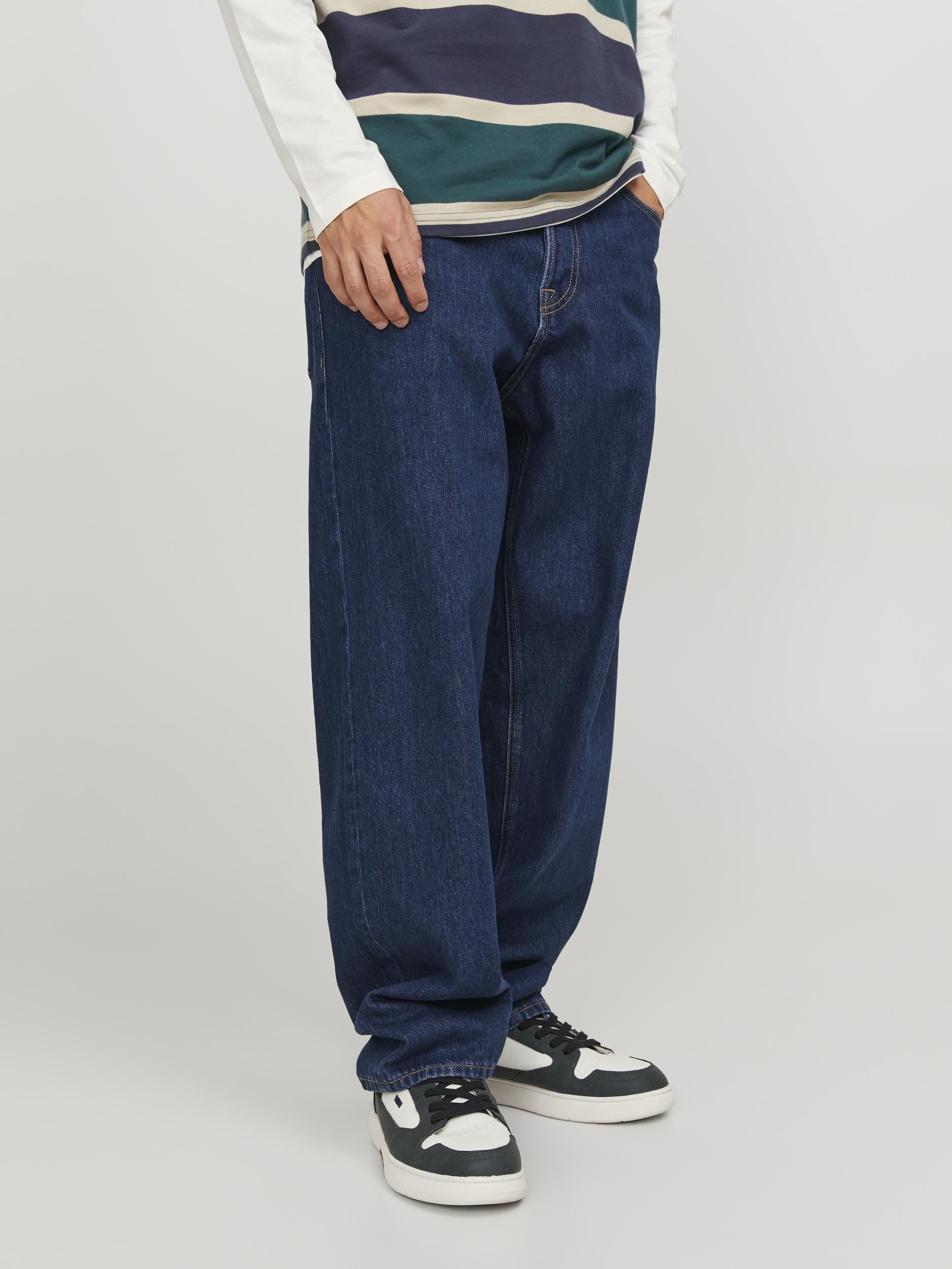 Jack & Jones jeans blu loose fit 12249028 BLU JACK & JONES 