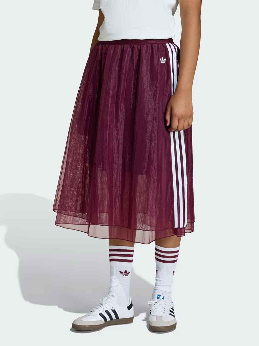 Adidas gonna kids bordeaux lunga KC6789 BORDEAUX ADIDAS 