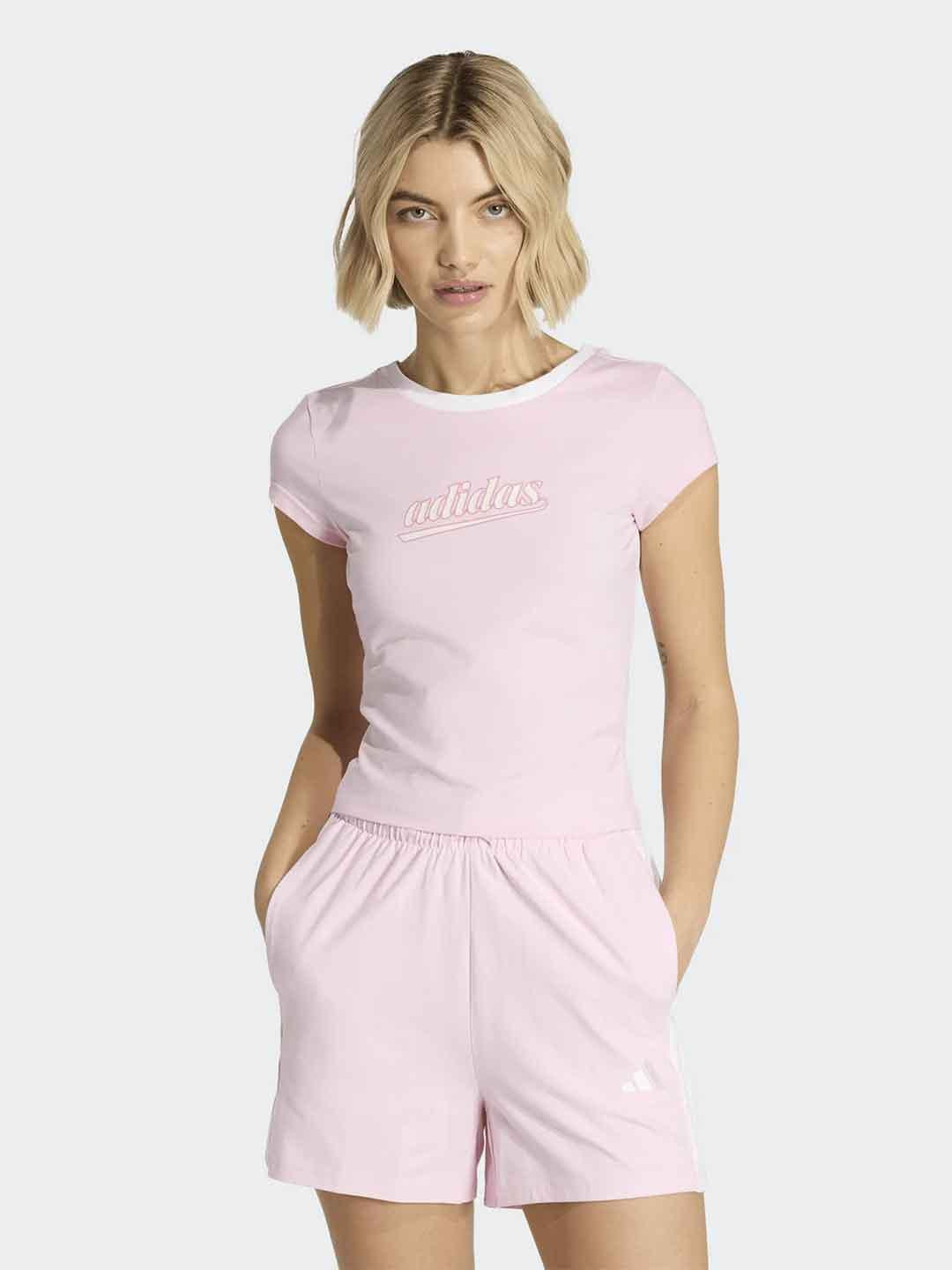 Adidas t-shirt rosa KS9350 ROSA ADIDAS 