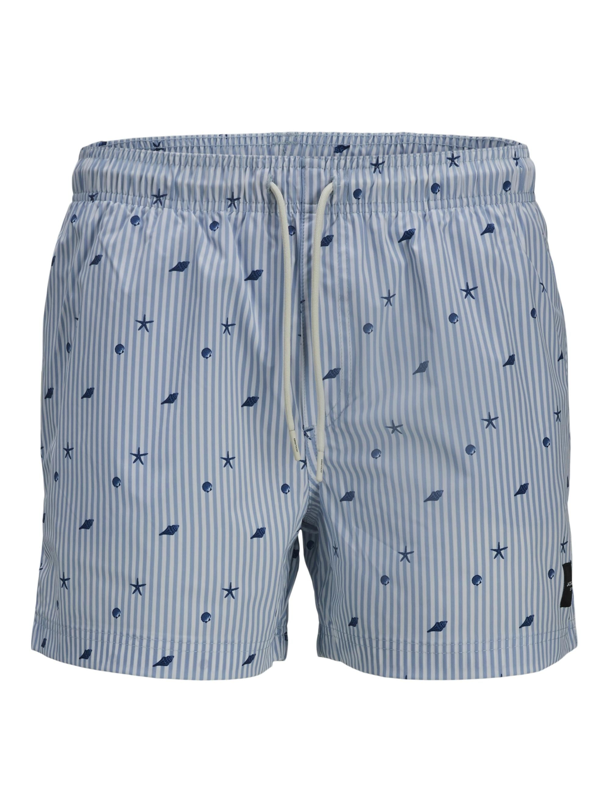 Jack & Jones costume azzurro a righe 12272933 AZZURRO JACK & JONES 