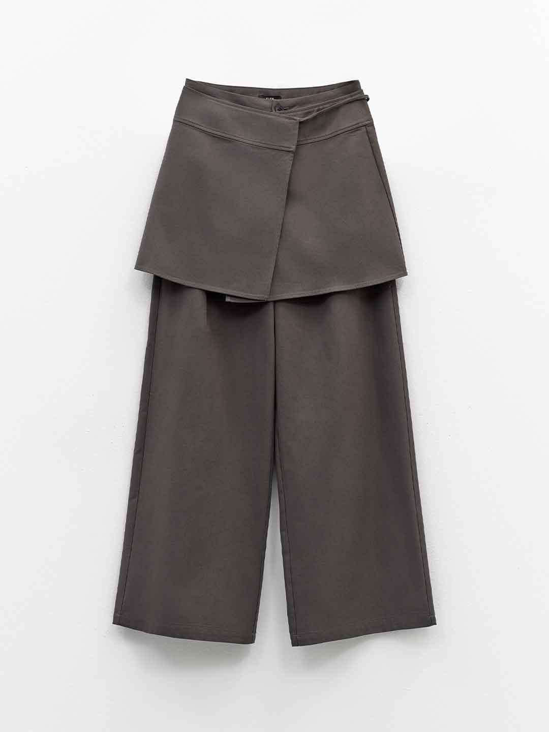 Eleh pantalone grigio con gonna 346 GRIGIO ELEH 