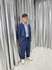 I'm Brian pantaloni kids blu
