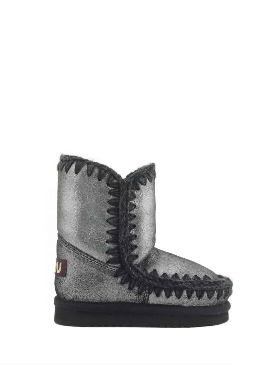 Mou Eskimo stivali kids nero laminato FK101000C NERO MOU 