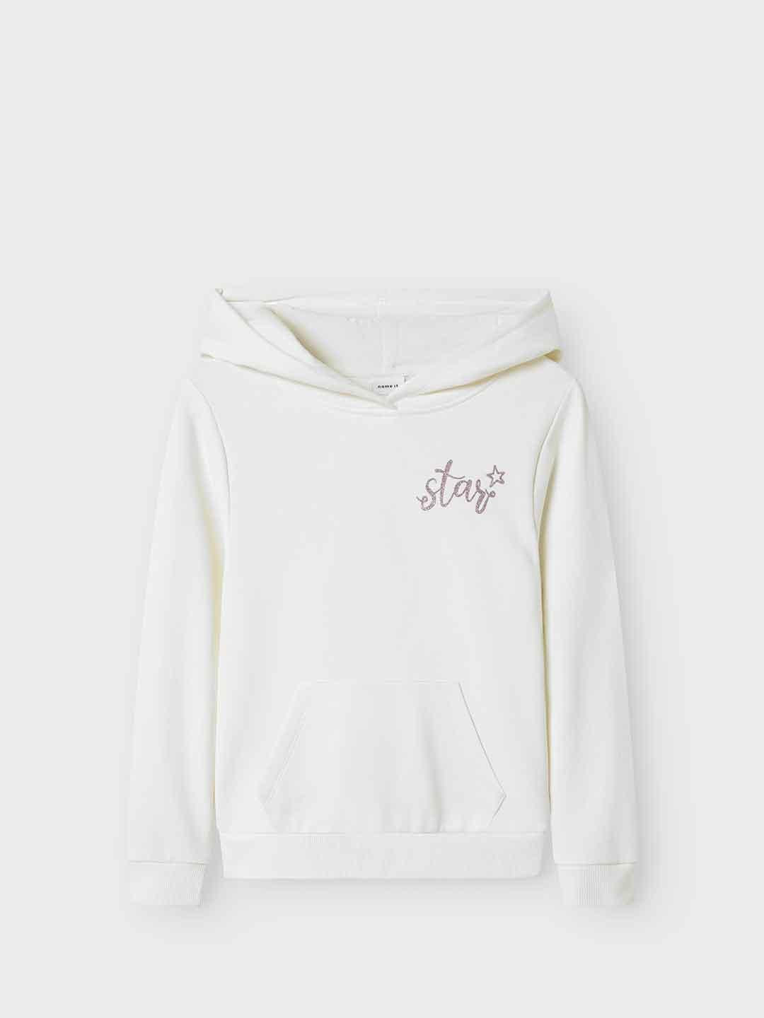 Name It felpa kids bianco grafica star 13246279 BIANCO NAME IT 