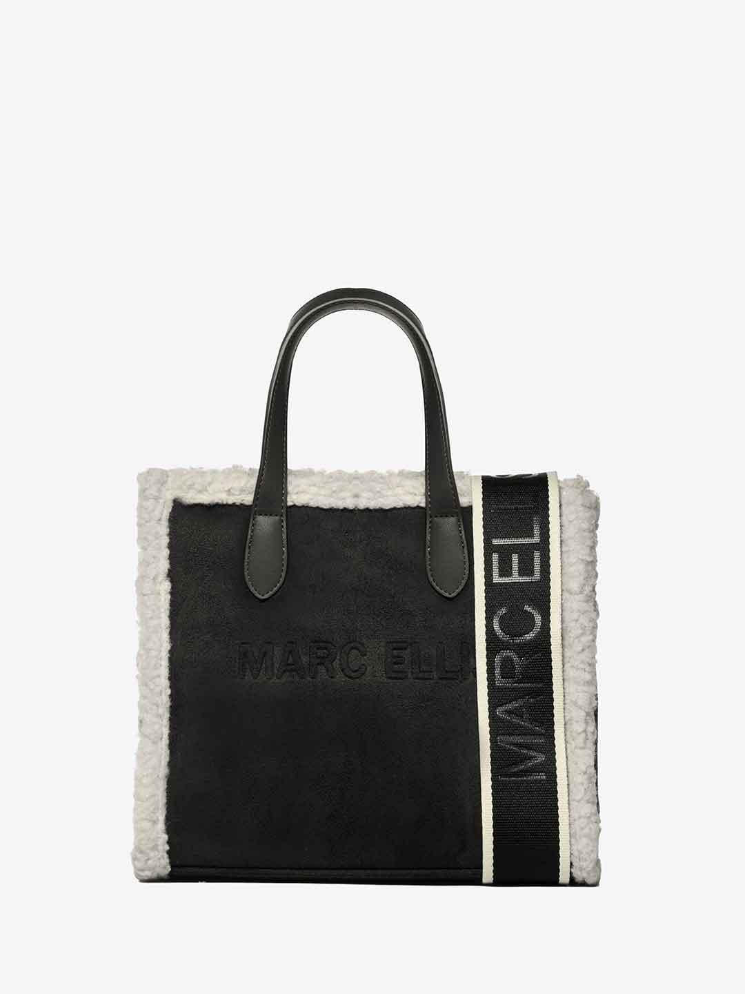 Marc Ellis Buby Suede M borsa nero BUBY SUEDE M NERO MARC ELLIS 