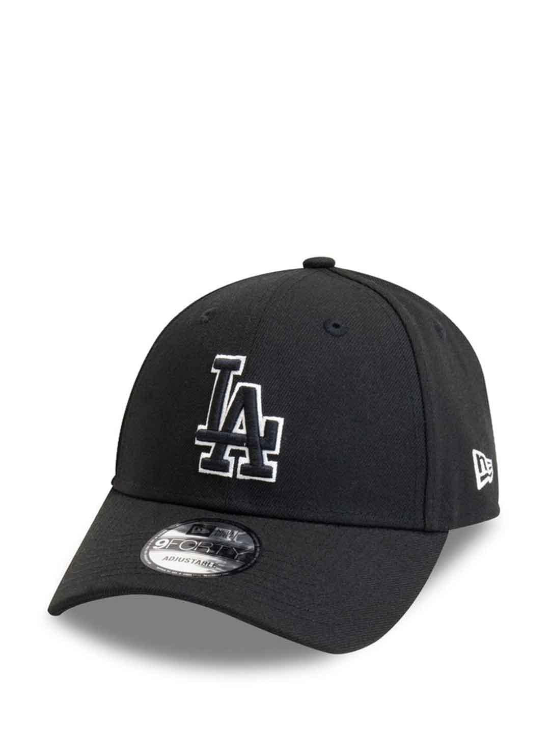 New Era 9Forty cappello nero logo LA 60471464 NERO NEW ERA 