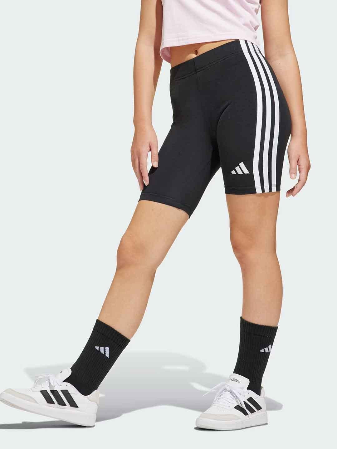 Adidas leggings kids nero ciclista JF3677 NERO ADIDAS 