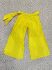 Island Coco pantaloni kids giallo con nodi
