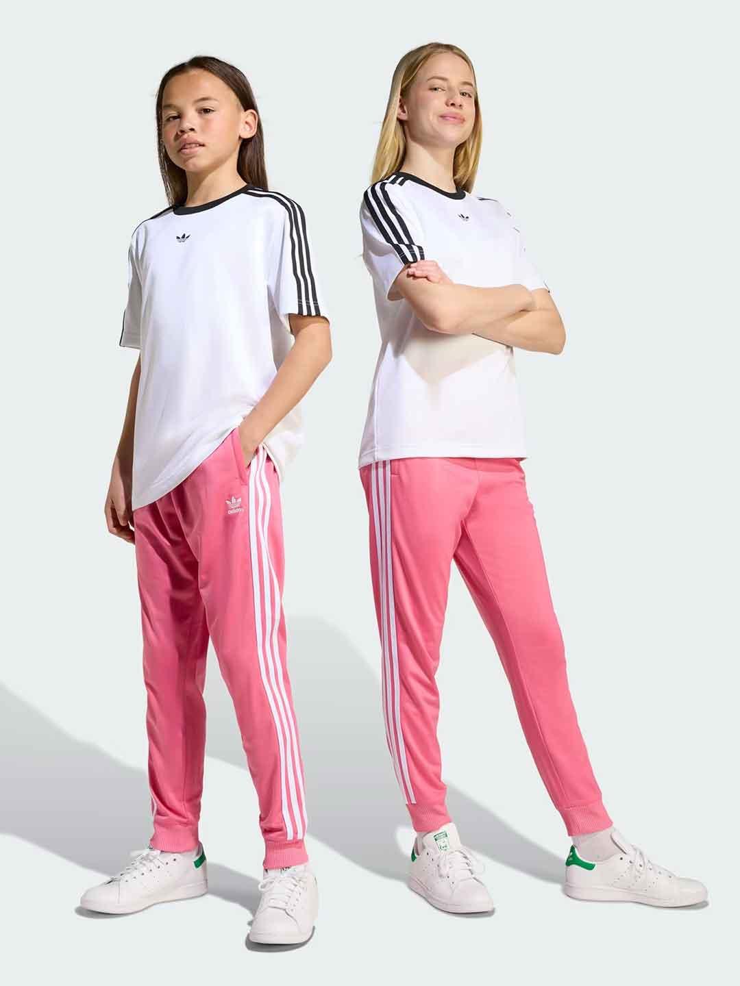 Adidas Adicolor pantalone kids rosa JV8566 ROSA ADIDAS 