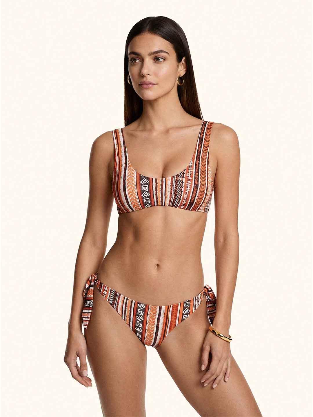 Me Fui costume arancio top MF26-SW0452X22 ARANCIO ME FUI 