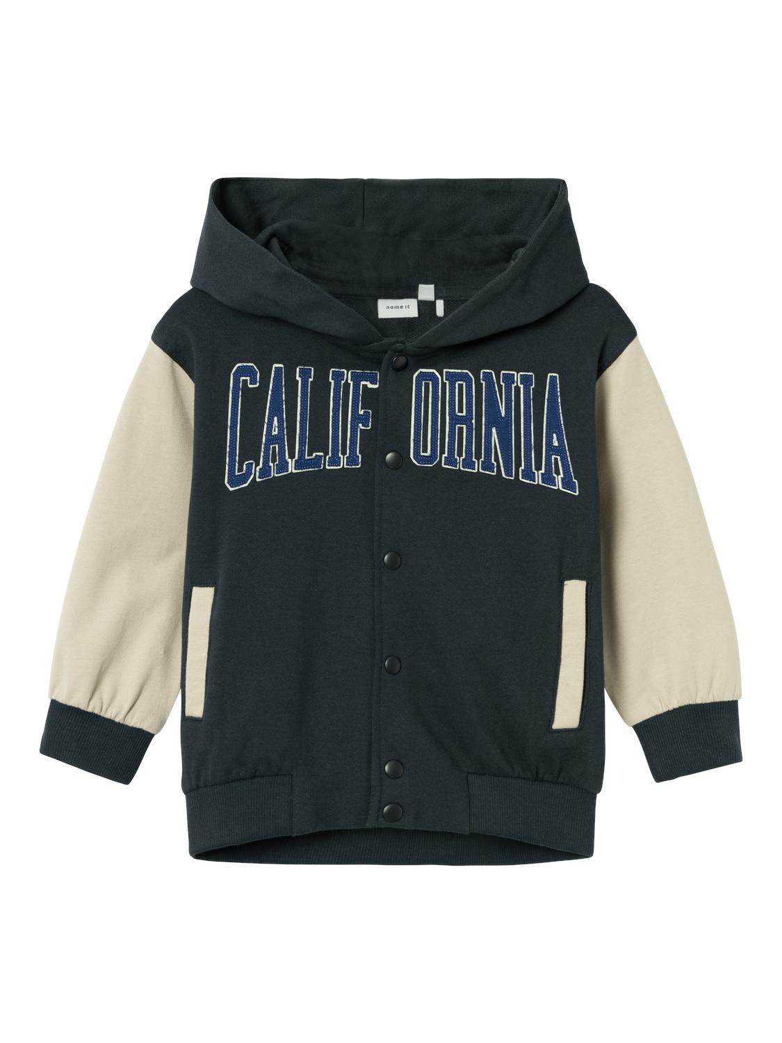 Name It felpa kids blu college con cappuccio 13232027 BLU NAME IT 