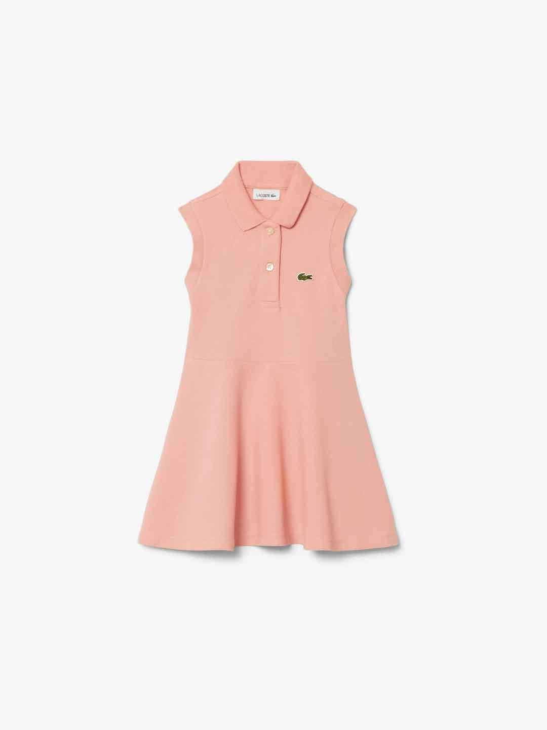 Lacoste abito kids rosa corto 8-12 anni 447496 NA5 ROSA LACOSTE 