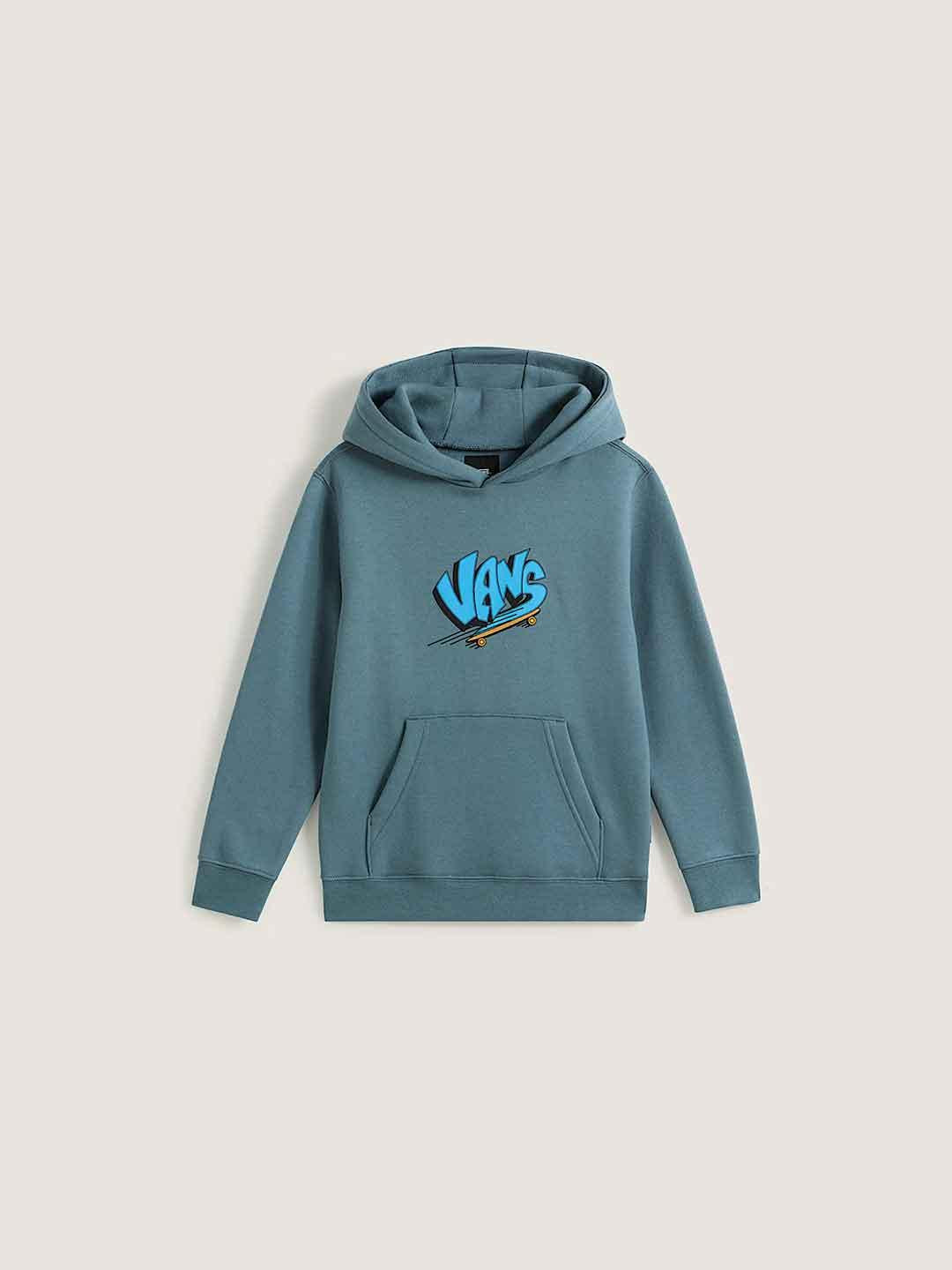 Vans felpa kids grigio con cappuccio VN000PYZRV2 GRIGIO VANS 